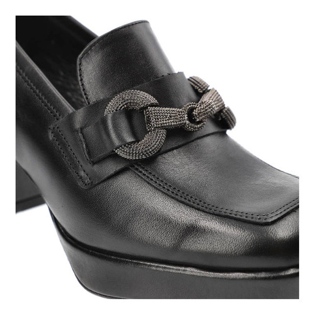 Poltopánky Karino - 4708/076-P Czarny/Lico