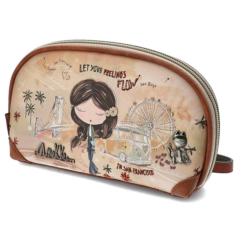 Peňaženka Anekke - 38809-709 Brązowy