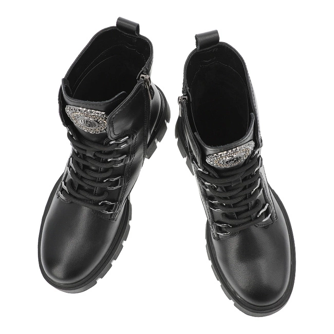 Členkové Topánky FILIPPO - DBT6521/25 BK Czarny