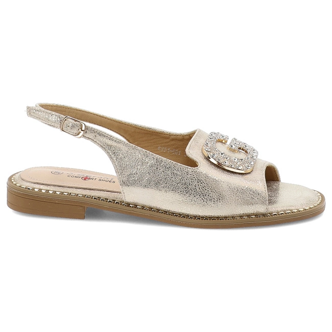 Sandále S.BARSKI - KV51-081 Lt.Gold