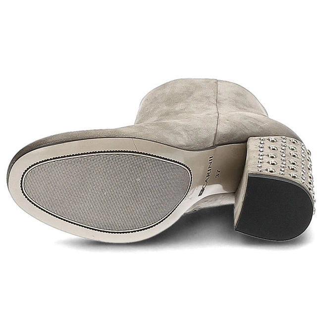 Členkové Topánky Carinii - B4366_J51-000-000-C00 Szary