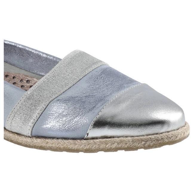 Poltopánky Lamelia - 40C1168 Niebieski Przecierany/Srebrny