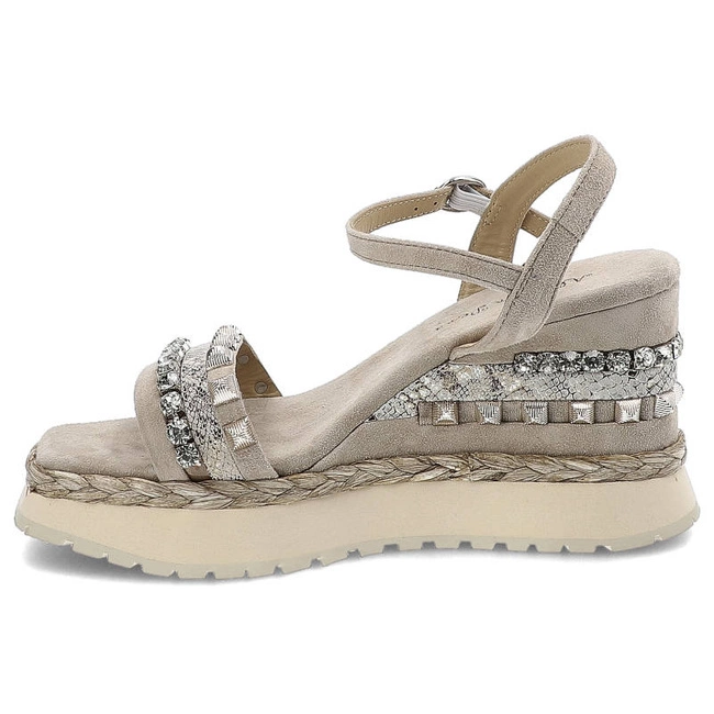 Sandále Alma en Pena - V22205 Suede Taupe