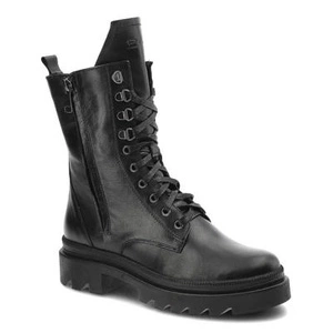 Šnúrovacie Členkové Topánky Pollonus - 5-1452-001 Czarny Lico
