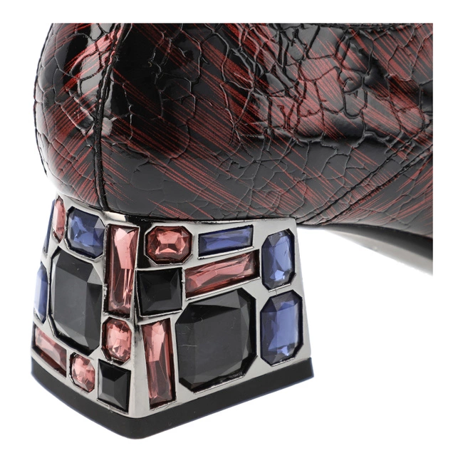 Poltopánky ARTIKER - 57C0073 Bordowy