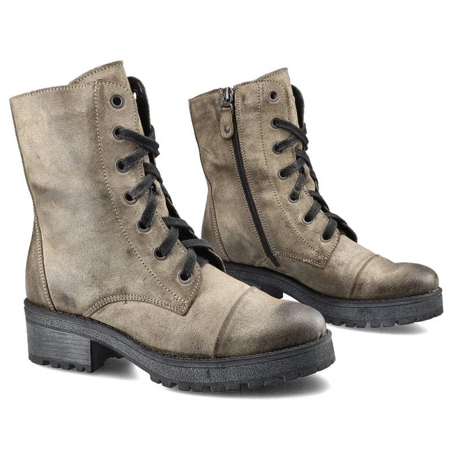 Členkové Topánky Maciejka - 3812A-24/00-3 Oliwka Na Biało