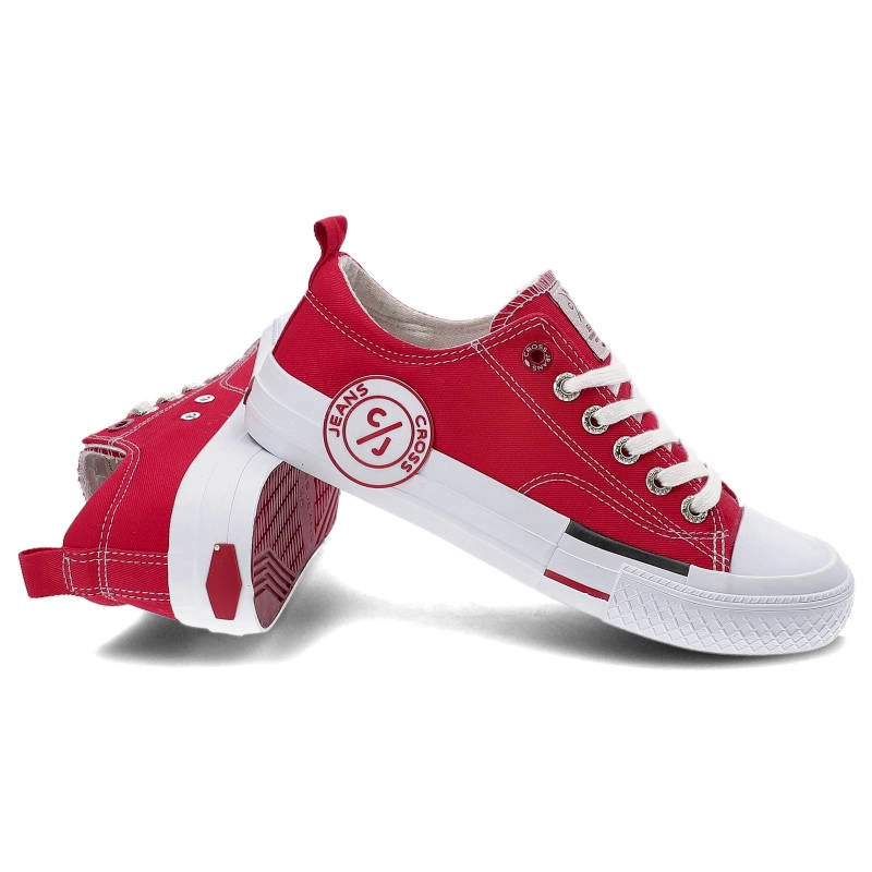 Plátenky Cross Jeans - FF2R4074C Czerwony