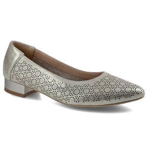 Baleríny Exquisite - 1179/2 Grid Złoty