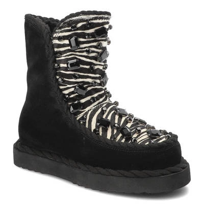 Členkové Topánky Alma en Pena - I22502 Combi Black