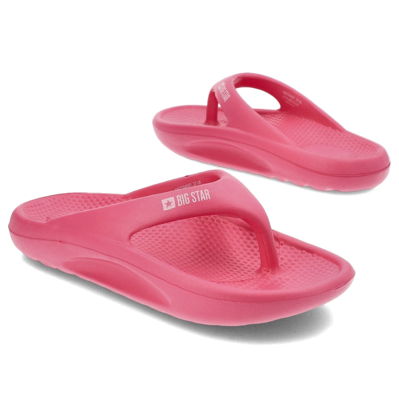 Šľapky Big Star - NN274A651 Fuksja