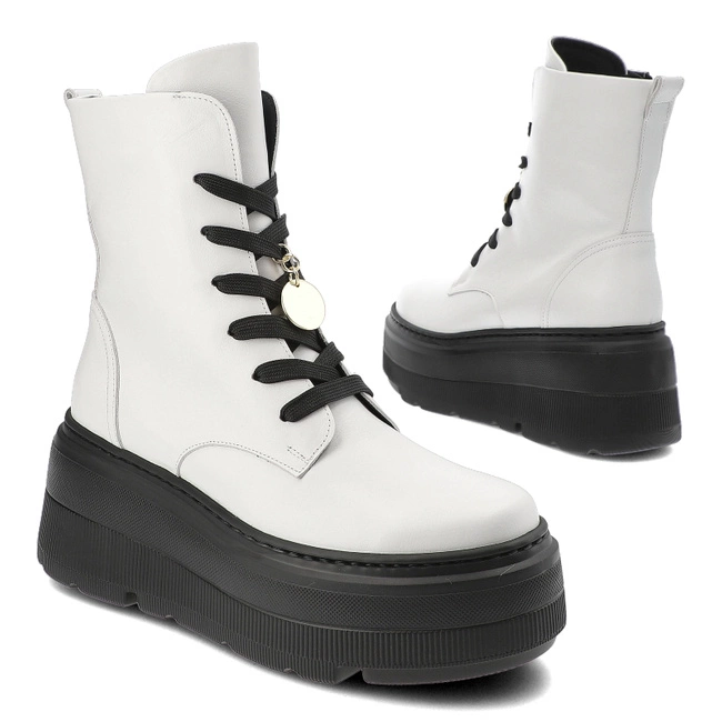 Členkové Topánky Karino - 5360/010-F Biały