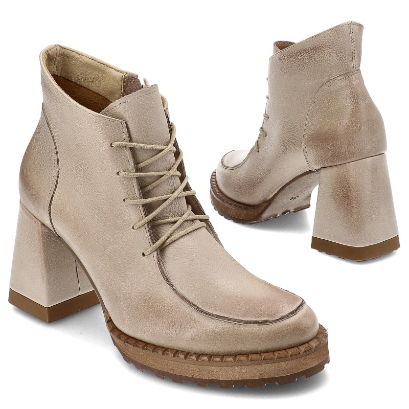 Členkové Topánky Armodo - 1537 Rustik 23 Beż