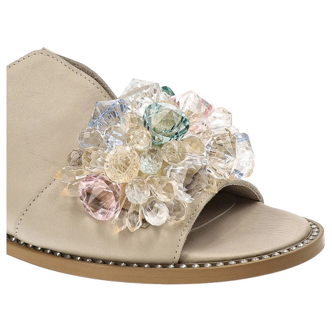 Sandále Chebello - 2937_-394-000-PSK-S130 Beżowy