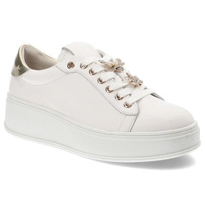 Tenisky S.Barski - SN67 White/Gold