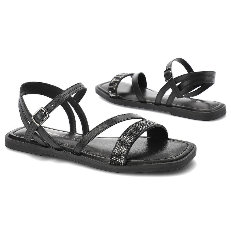 Sandále Tamaris - 1-28117-20 099 Black/Silver
