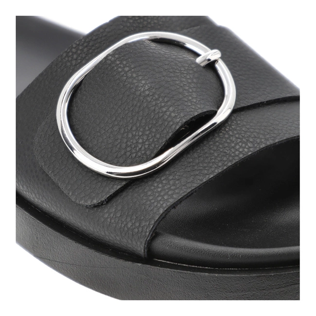 Šľapky RIEKER - W1453-00 Black