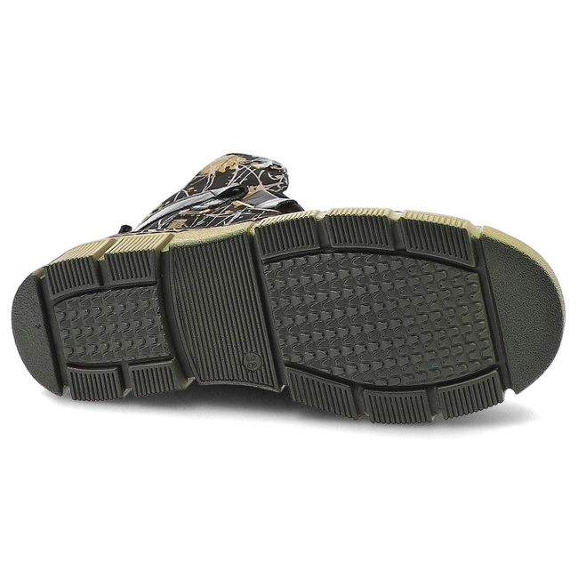 Šnúrovacie Členkové Topánky Maciejka - 06158-07/00-4 Żółty Zielony Czarny