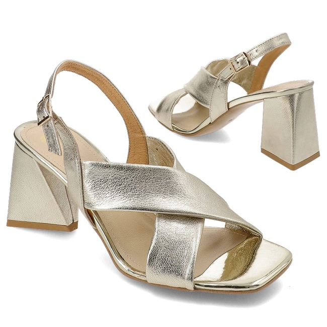 Sandále Armodo - 1432 Złoty 1484/2361