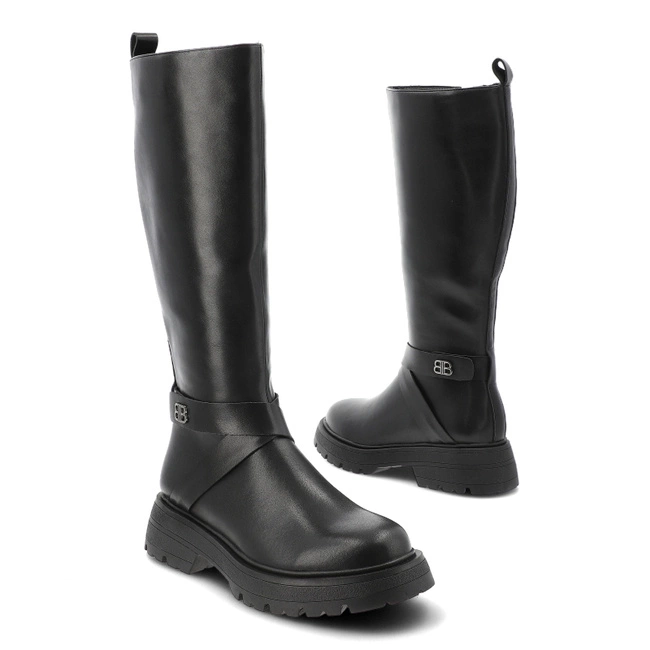 Čižmy FILIPPO - DKZ7325/25 BK Czarny