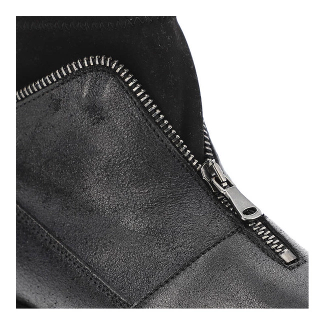 Členkové Topánky Carinii - B3420-I03-E17-000-B42 Czarny/Niklowy