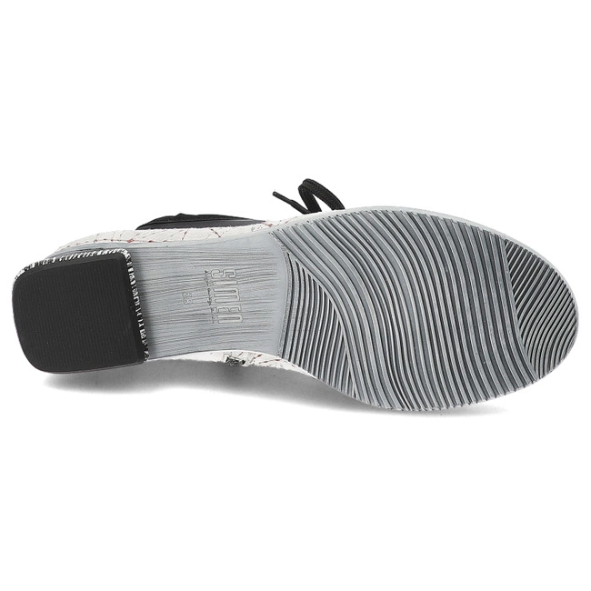 Členkové Topánky Simen - 6608A Grau/Schwarz