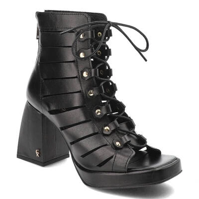 Členkové Topánky Carinii - B9548_-E50_-000-000-E95 Czarny