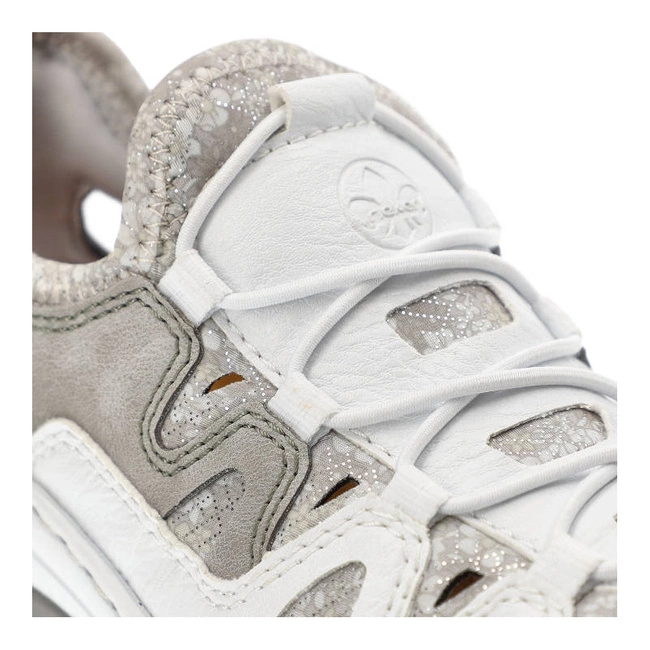 Poltopánky Rieker - L0539-80 White Combination