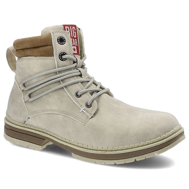 Turistické Topánky Big Star - EE274697 Jasny Szary