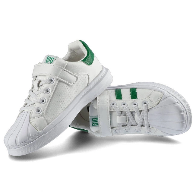 Plátenky Big Star - GG374019 Biały/Zielony