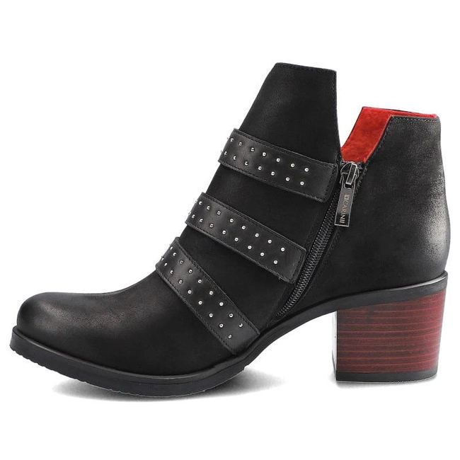 Členkové Topánky Carinii - B4502_-360-E50-POL-861 Czarny