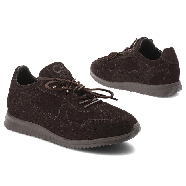 Tenisky CHEBELLO - 4861_-268-000-PSK-S422 Brąz Welur