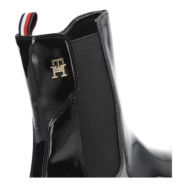 Členkové Topánky Tommy Hilfiger - T4A5-32408-0775999-Chelsea Boot Black 999