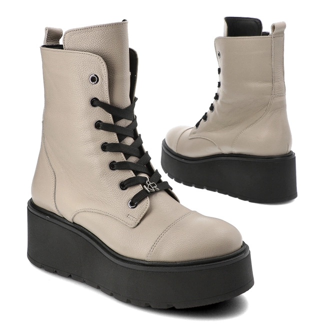 Členkové Topánky Karino - 5348/022-F C.Beż/Lico