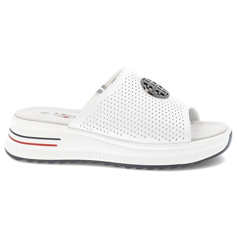 Šľapky S.BARSKI - LR51-661 White