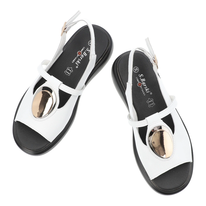 Sandále S.BARSKI - GR51-603 White