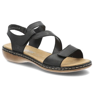 Sandále RIEKER - 659C7-00 Black