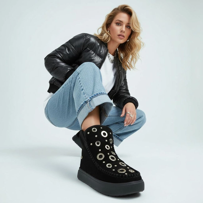 Snehule GIOSEPPO - Utika 76060 Black