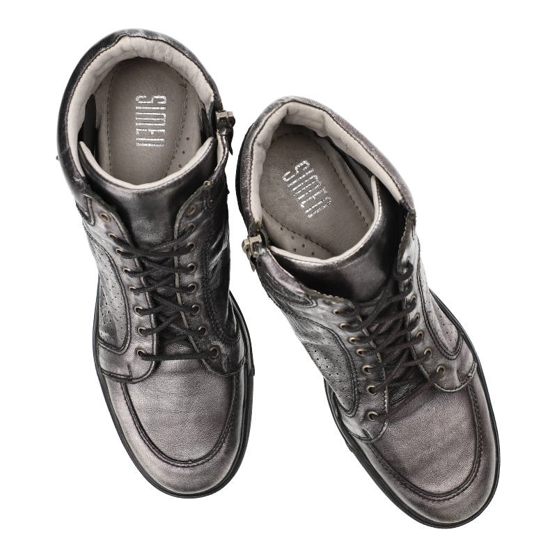 Tenisky Simen - 0304 Niklowy K.C.Srebrny_S/Ms1