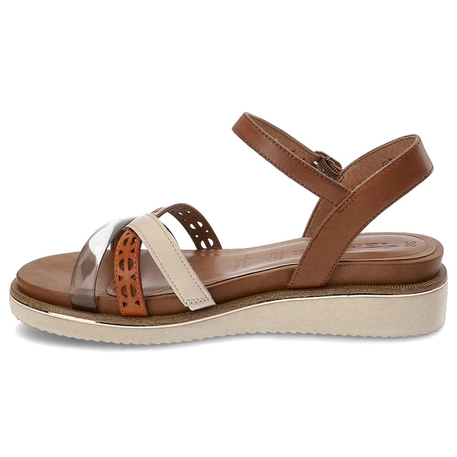 Sandále Tamaris - 1-28255-42 392 Cognac Comb