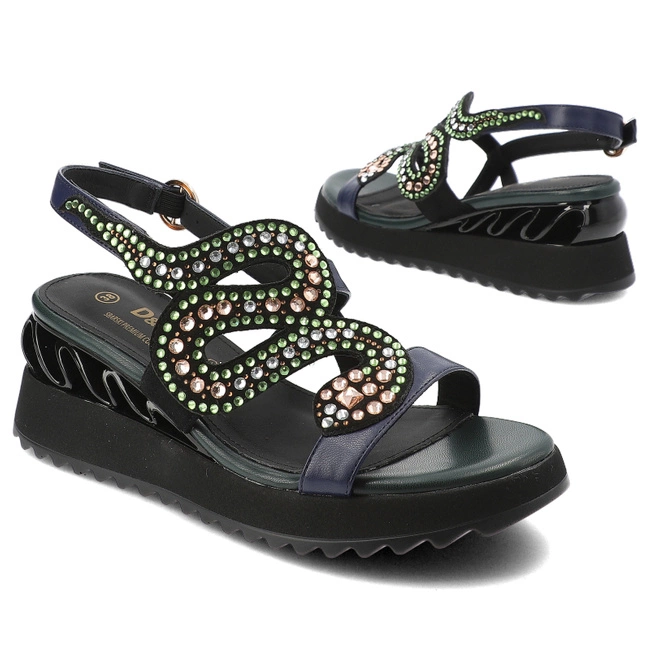 Sandále S.Barski - CR074 D.Blue