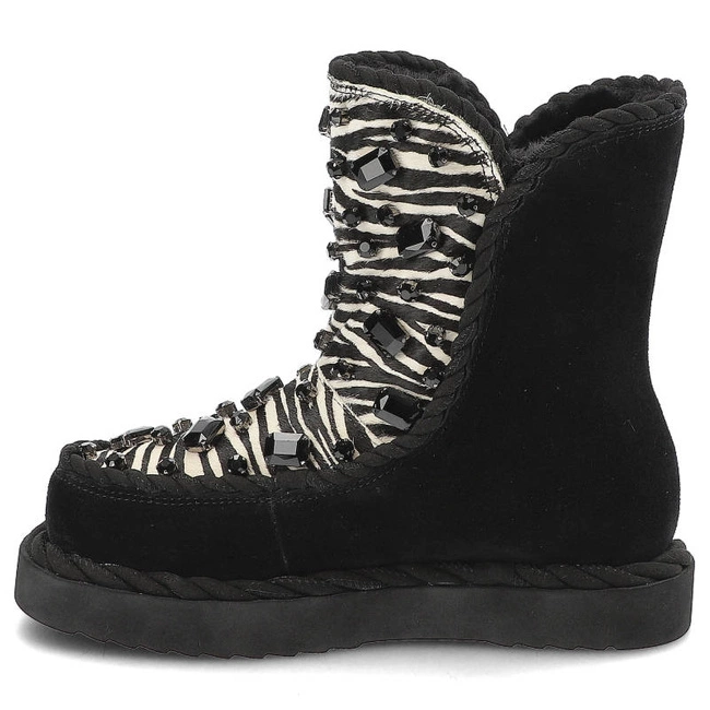 Členkové Topánky Alma en Pena - I22502 Combi Black