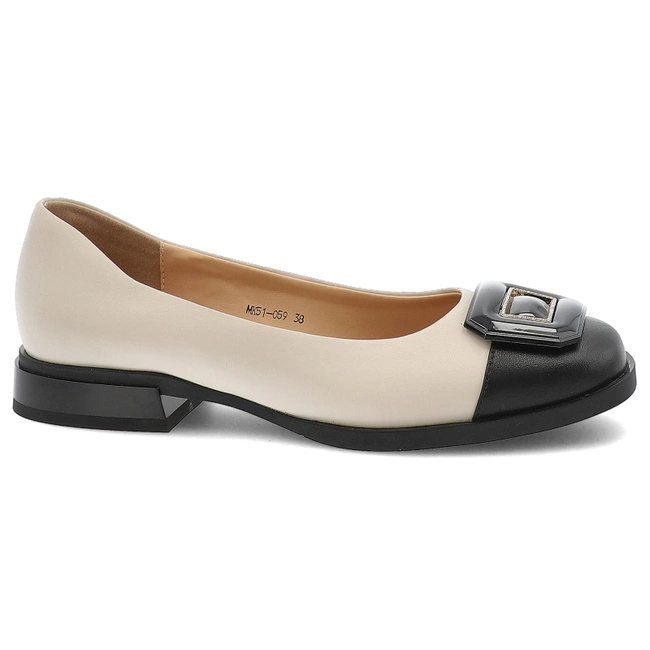 Baleríny S.BARSKI - MK51-059 Beige