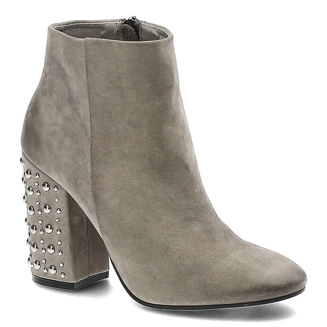Členkové Topánky Carinii - B4366_J51-000-000-C00 Szary