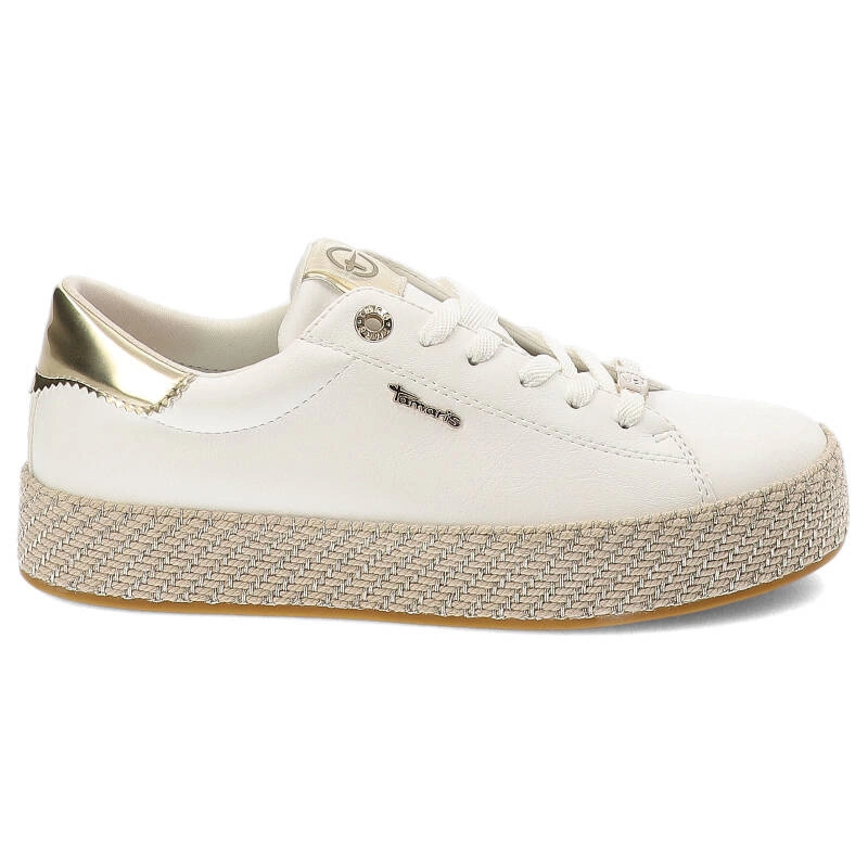 Espadrilky Tamaris - 1-23713-42 190 White/Gold