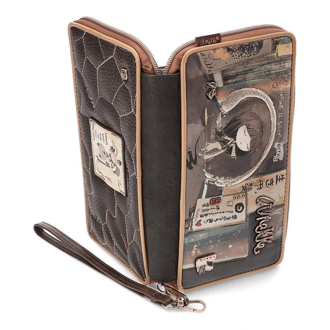 Peňaženka Anekke - 37709-916 Brązowy