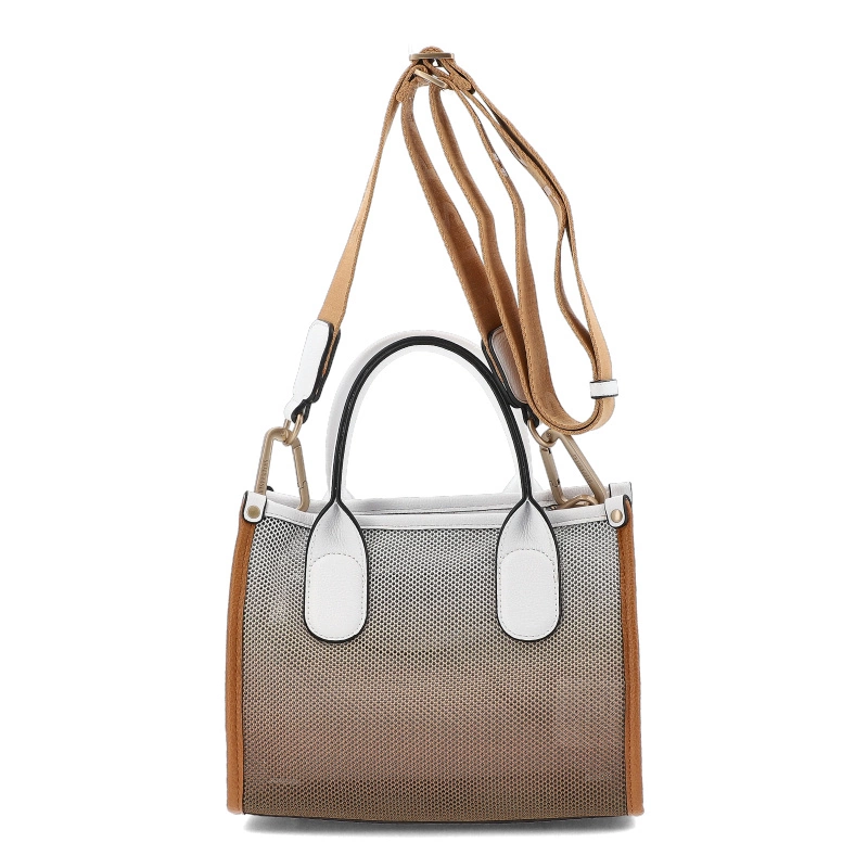 Kabelka HISPANITAS - BV253825 Borneo-V25 Cuoio Samba-V25 White