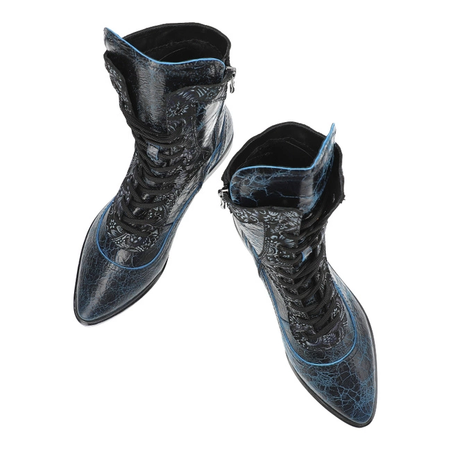 Členkové Topánky Armodo - 7149A Niebieski