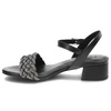 Sandále Marco Tozzi - 2-28207-20 098 Black Comb