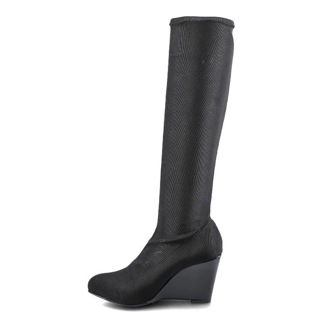 Čižmy Massimo POLI - 4Y2-5C-0642 Siateczka Czarna