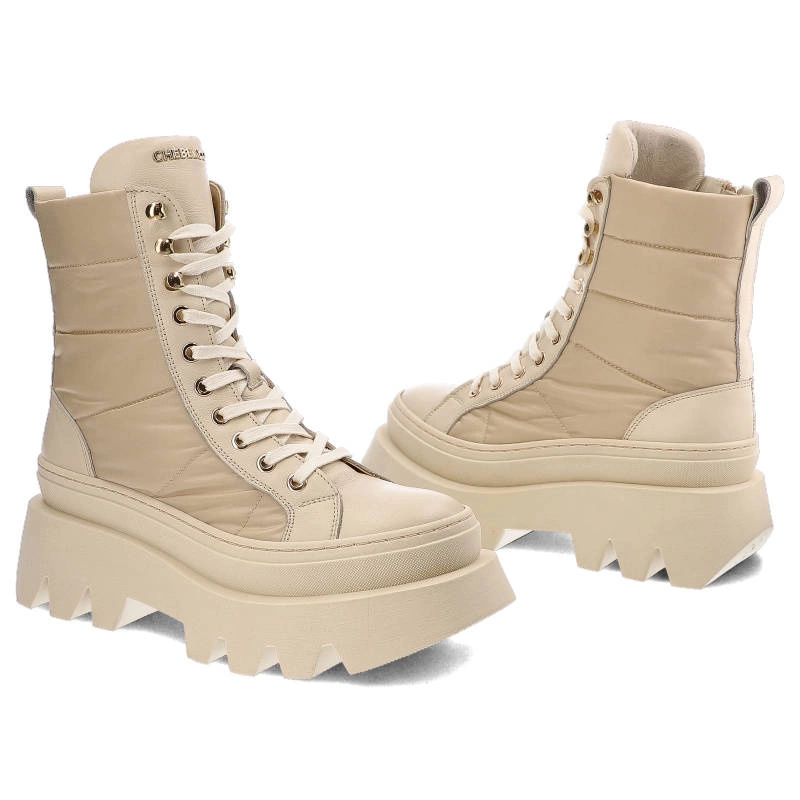 Členkové Topánky Chebello - 2964_-403-210-MIS-S228 Beżowy